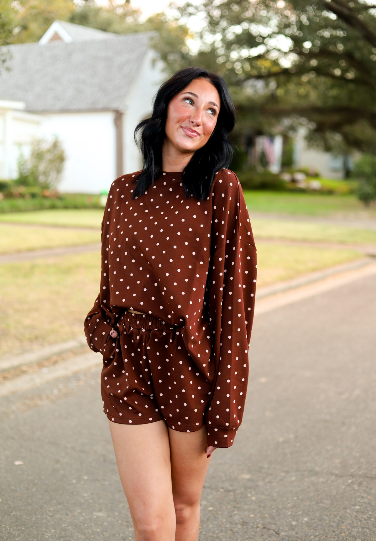 Kendall Top, BROWN