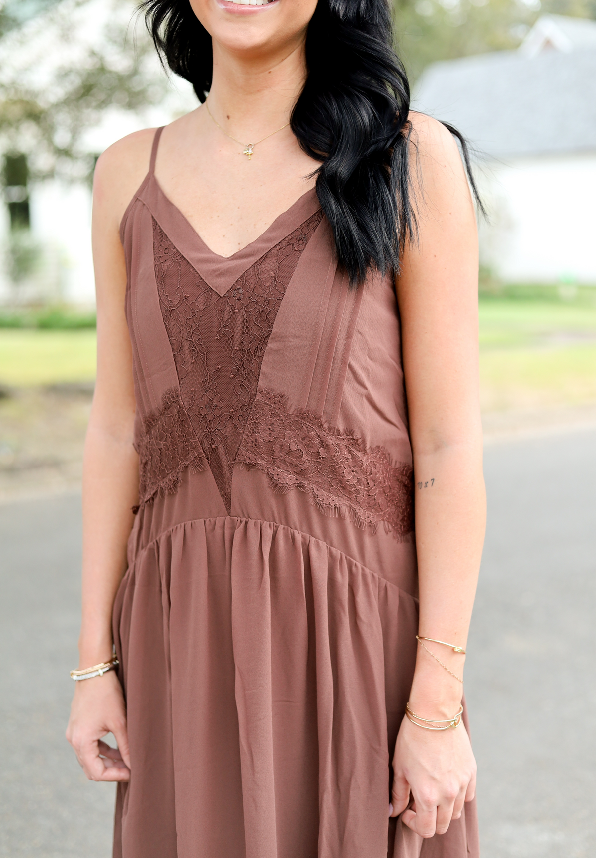 Autumn Dress, BROWN